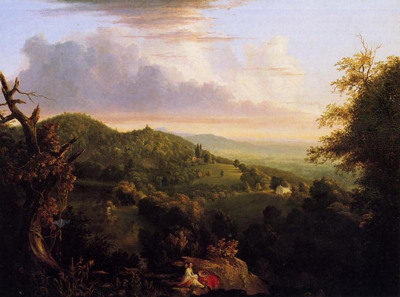 Thomas Cole View of Monte Video, Seat of Daniel